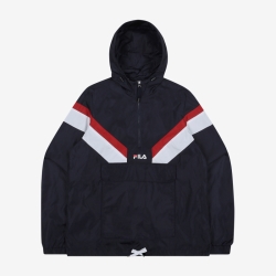 Fila V Color Coordination Point Anorak - Naisten Takit - Laivastonsininen | FI-30763